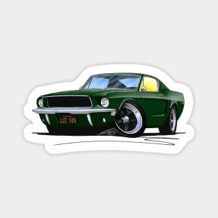 Ford Mustang Bullitt Magnet