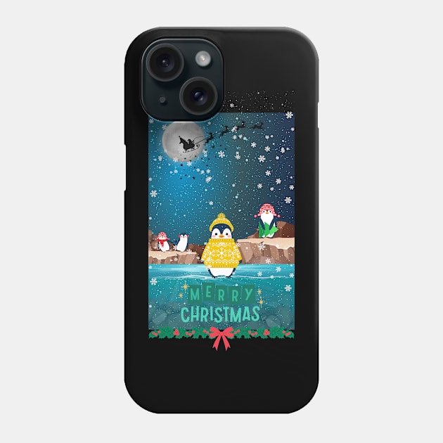 Merry Christmas mood Phone Case by Funtomass