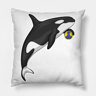 Orca Handball player Handball Pillow