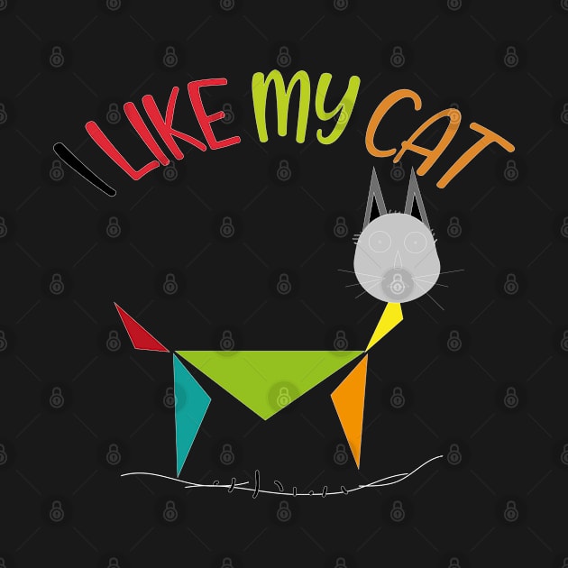 I LIKE MY CAT by stof beauty