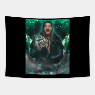 Seth Rollins - Green Mania Tapestry