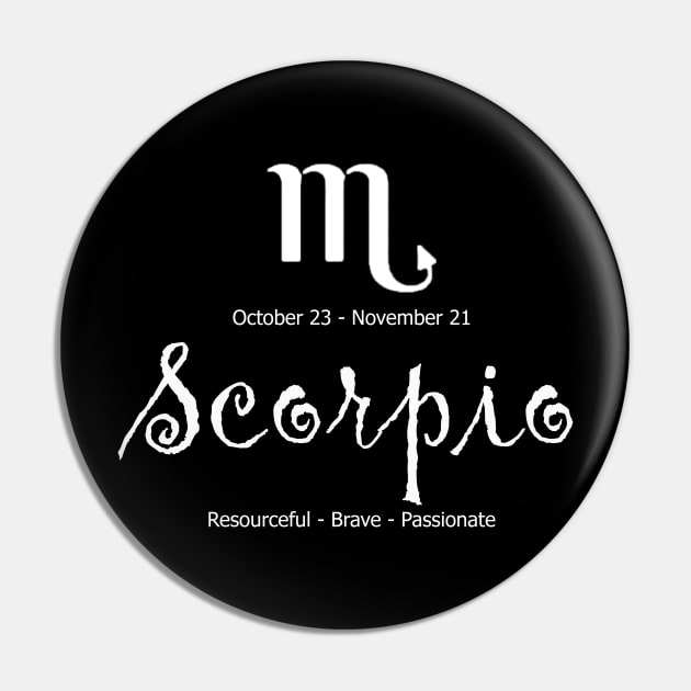 Scorpio astrological sign design Pin by halazidan