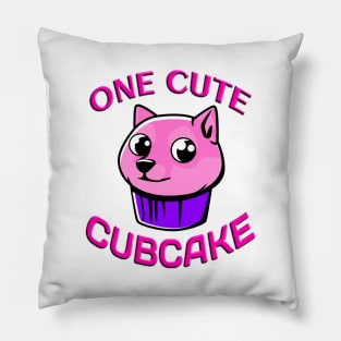 One Cute Cubcake Pillow