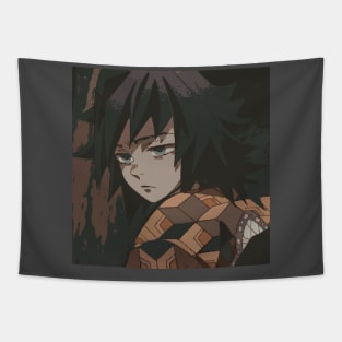 sarcastic Giyuu Tomioka Kimetsu no Yaiba Tapestry