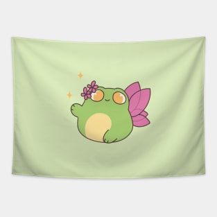 The Frog Fairy (Pink) Tapestry