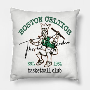 vintage celtics Pillow
