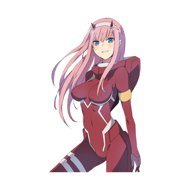 Zero Two Darling in The Franxx by EllyStar24