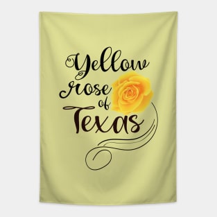 Yellow Rose of Texas Tapestry