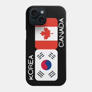 Korean Canadian - Korea, Canada Phone Case