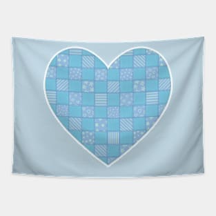 Cute Comfy Quilt Heart Tapestry