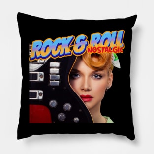 Rock & Roll Nostalgic Pillow