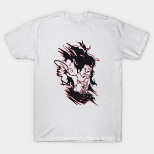 Luffy Famous Scar - One Piece Essential T-Shirt for Sale by triounchained