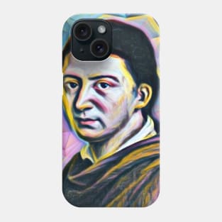 Friedrich Schlegel Portrait | Friedrich Schlegel Artwork 10 Phone Case