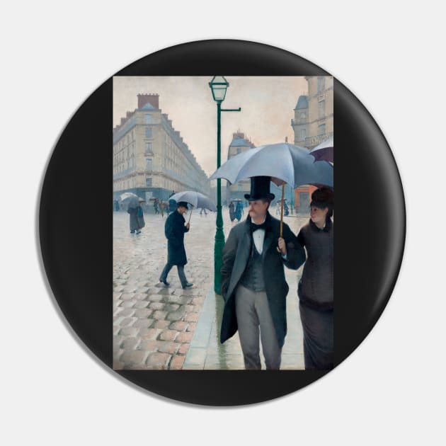 Paris Street Rainy Day Pin by DarioNelaj