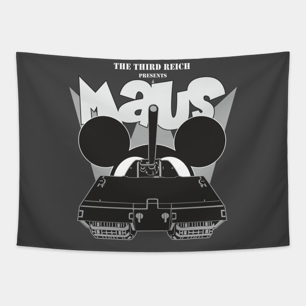 German super heavy tank MAUS Tapestry by FAawRay