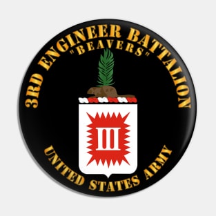 COA - 3rd Engineer Battalion - Beavers Pin