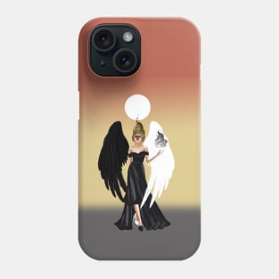 half angle half demon queen of realms Phone Case