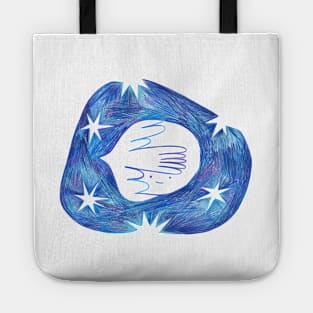 Birdy moon dream Tote