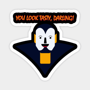 Happy Halloween Vampire - You look tasty, darling! Magnet