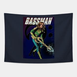 BASSMAN! Official Poster Tapestry