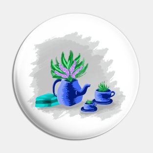 Tea Time with Plants Pin