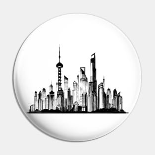 Shanghai Cityscape Pin
