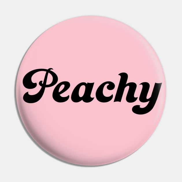 Peachy Pin by PlanetJoe