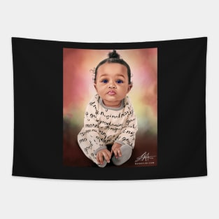 Beautiful Black Baby #3 Tapestry