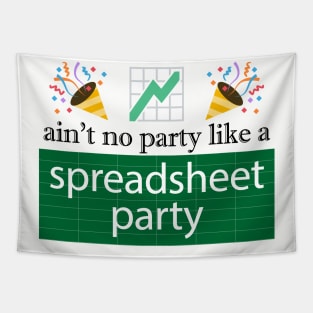 Funny Excel: Spreadsheet Party Tapestry