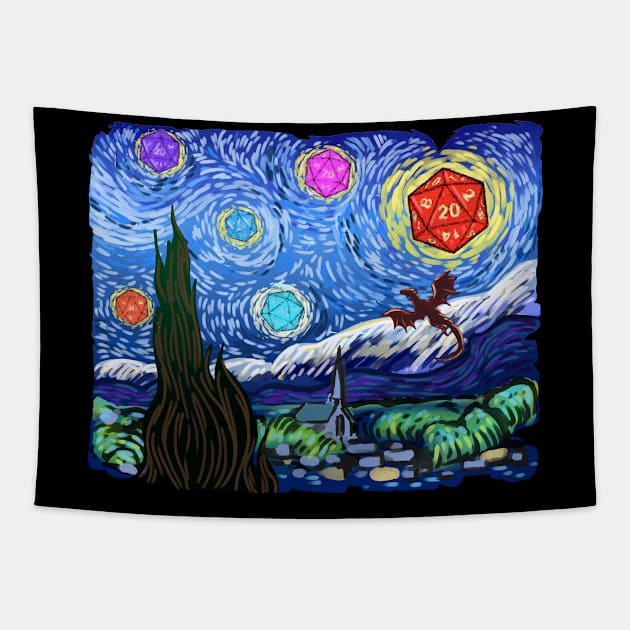 Tabletop Gaming Tapestry by Linco