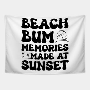 Beach Bum Memories Made At Sunset Tapestry