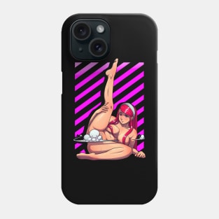 Cloudy waifu v3 Phone Case