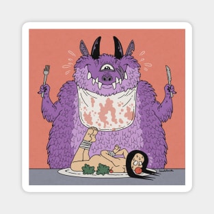 The Purple People Eater Magnet