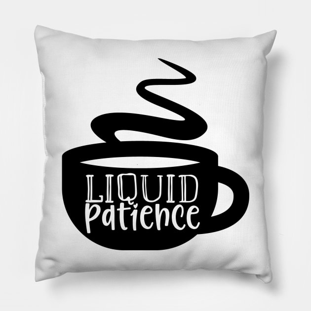 Liquid Patience Pillow by StillInBeta