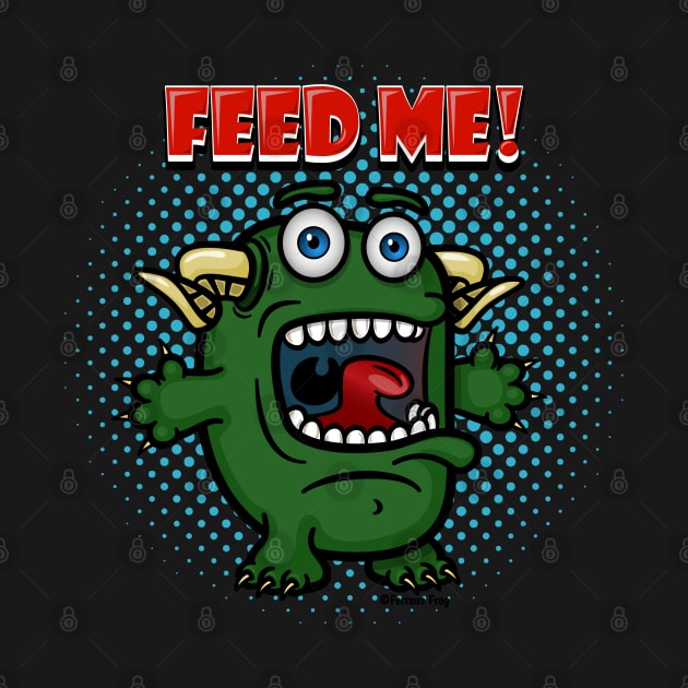 Little Green Monster _ Feed Me! by Ferrous Frog