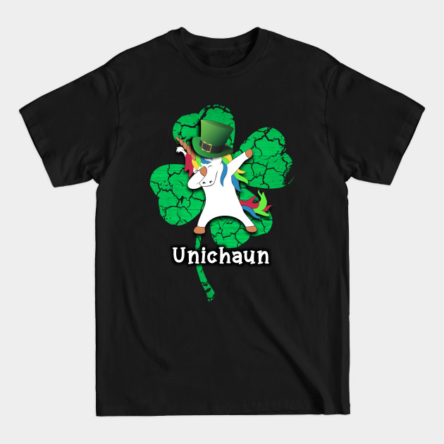 Dabbing Unicorn Leprechaun TShirt Unichaun Shamrock Shirt - St Patricks Day - T-Shirt Dabbing Unicorn Leprechaun TShirt Unichaun Shamrock Shirt - St Patricks Day - T-Shirt