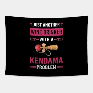 Wine Drinker Kendama Tapestry