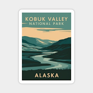 Kobuk Valley National Park Poster Magnet