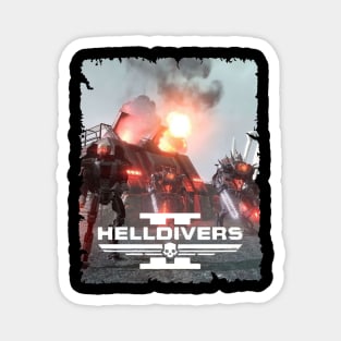 HELLDIVERS 2 BOOTLEG MERCH Magnet