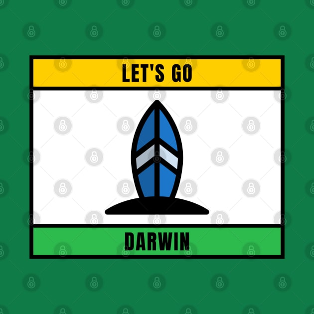 LET'S GO DARWIN by bodyinsurf