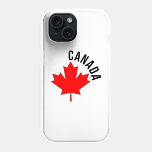 Red Canadian Maple Leaf Phone Case