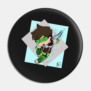 Tracer - Neon Green Pin