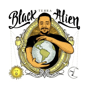 Black Alien Mister Niterói T-Shirt