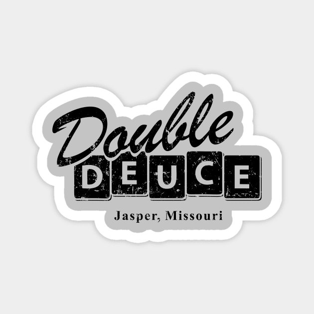 Double Deuce Magnet by Bimonastel