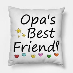 Opa's Best Friend Pillow