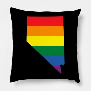 Nevada state LGBT Pride Pillow