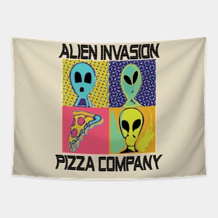 Alien Invasion Pizza Company Tapestry