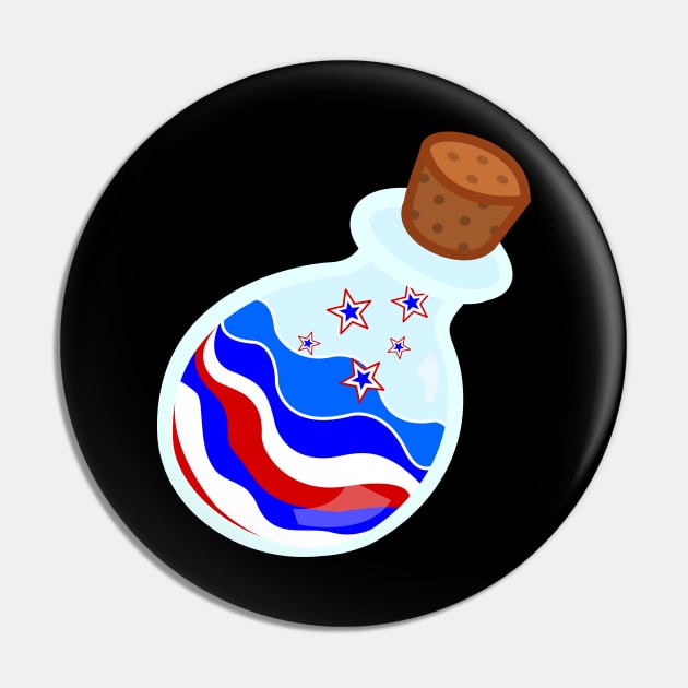 4th of July Pin by traditionation