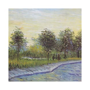 Vincent Van Gogh- Lane in Voyer d'Argenson Park at Asnieres T-Shirt