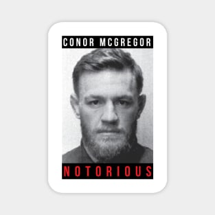 Conor McGregor Notorious Mugshot Magnet